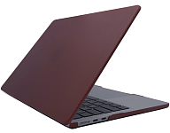 Чехол для MacBook Pro 16.2 DDC Carbon Fiber Textured (красный) 250_100_130422