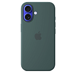 Чехол для iPhone 16 Silicone Case with MagSafe - Lake Green