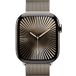 Часы Apple Watch Series 10 46mm Titanium Case Milanese Loop Natural M/L 250_100_639932