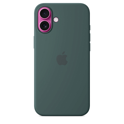 Чехол для iPhone 16 Plus Silicone Case with MagSafe - Lake Green