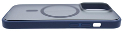 Чехол для iPhone 14 Pro матовый с MagSafe Синий 250_100_132299