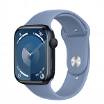 Часы Apple Watch Series 9 41mm Midnight Aluminium Case Sport Band Winter Blue M/L 250_100_640239