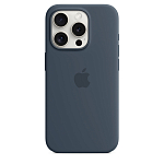 Чехол Apple iPhone 15 Pro Silicone Case with MagSafe -  Storm Blue 250_100_761722