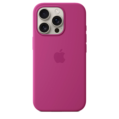 Чехол для iPhone 16 Pro Silicone Case with MagSafe - Fuchsia 400_400_642214