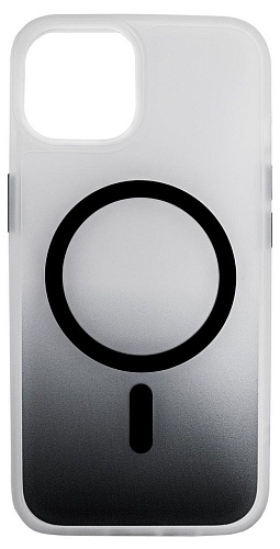 Чехол для iPhone 13 с MagSafe матовый градиент Черный 250_100_533584