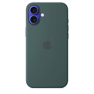 Чехол для iPhone 16 Plus Silicone Case with MagSafe - Lake Green