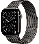 Часы Apple Watch Series 11 46mm Titanium Case Milanese Loop Slate S/M 250_100_526586