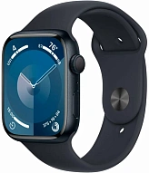 Часы Apple Watch Series 9 41mm Aluminium Case GPS Sport Band Midnight M/L 500_191_117751