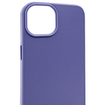 Чехол для iPhone 14 Plus кожаный с MagSafe Фиолетовый 250_100_132137