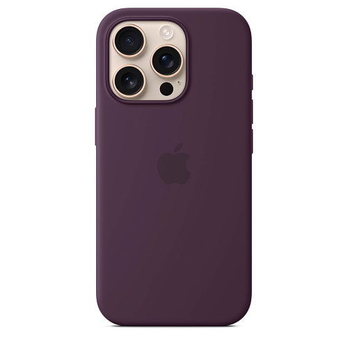 Чехол для iPhone 16 Pro Silicone Case with MagSafe - Plum 250_100_545590