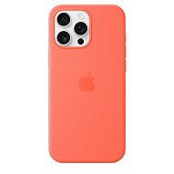Чехол для iPhone 16 Pro Max Silicone Case with MagSafe - Tangerine 500_191_534580