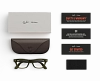 Умные очки Ray-Ban Blayzer Optics (Gen 2) - Shiny Transparent Dark Olive/Clear - Size L (S54) RW7001 100_100_883676