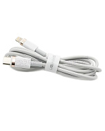 Кабель Usams USB-C/Lightning 2м (белый) 500_191_119468