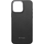 Чехол Pitaka для iPhone 16 Pro Max Military-Grade - Black 250_100_358523