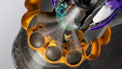 Пылесос Dyson V15s Detect Submarine SV47 - Yellow/Nickel 400_400_630821