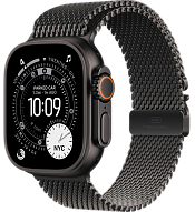Часы Apple Watch Ultra 3 49mm Titanium Case Black / Titanium Milanese Loop Black L 500_191_640885