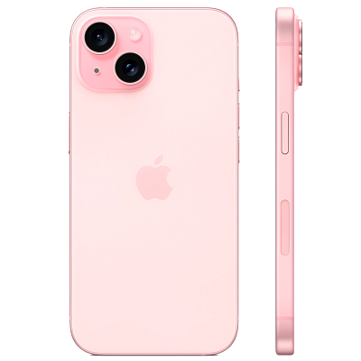 Смартфон Apple iPhone 15 128GB eSim Pink