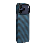 Чехол для iPhone 17 Pro Pitaka Classic PitaTap Ultra-Slim Case - Black/Blue 250_100_578355