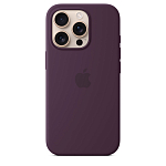 Чехол для iPhone 16 Pro Silicone Case with MagSafe - Plum