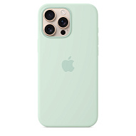 Чехол для iPhone 16 Pro Max Silicone Case with MagSafe - Aquamarine 500_191_534519