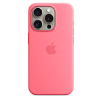 Чехол Apple iPhone 15 Pro Max Silicone Case with MagSafe -  Pink 250_100_641665