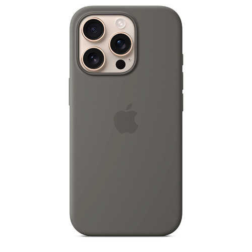 Чехол Apple iPhone 16 Pro Max Silicone Case with MagSafe - Stone Gray 250_100_585556