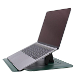 Чехол WIWU Skin Pro Slim Stand Sleeve с подставкой для MacBook 13.3" pro, Green 250_100_641952