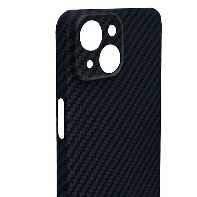 Карбоновый чехол для iPhone 14 с вырезом под камеры 400_400_137616
