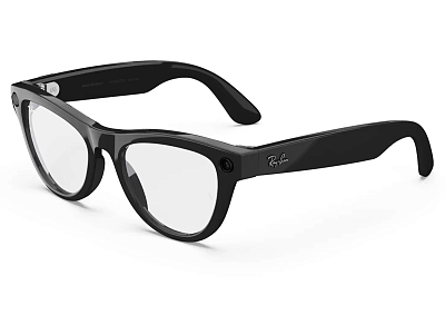 Умные очки Ray-Ban Skyler (Gen 1) - Shiny Black/Cerulean Blue Transitions - Size M (S52) RW4010 400_400_882712