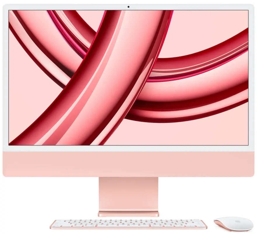 Моноблок Apple iMac 24" M3 8CPU 10GPU 8GB 512GB Pink (MQRU3)