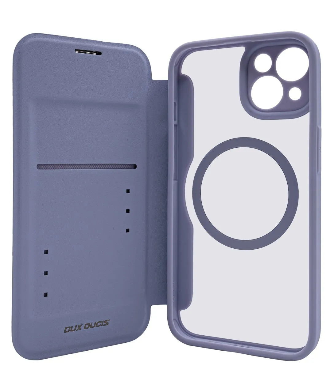 Чехол-книжка DD Skin X Pro с MagSafe для iPhone 14 Фиолетовый