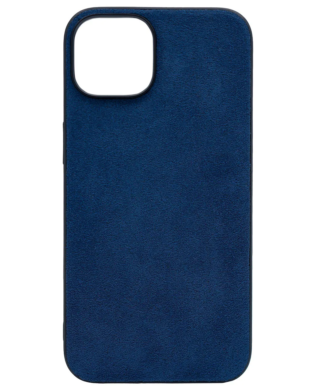 Чехол алькантара для iPhone 14 Синий