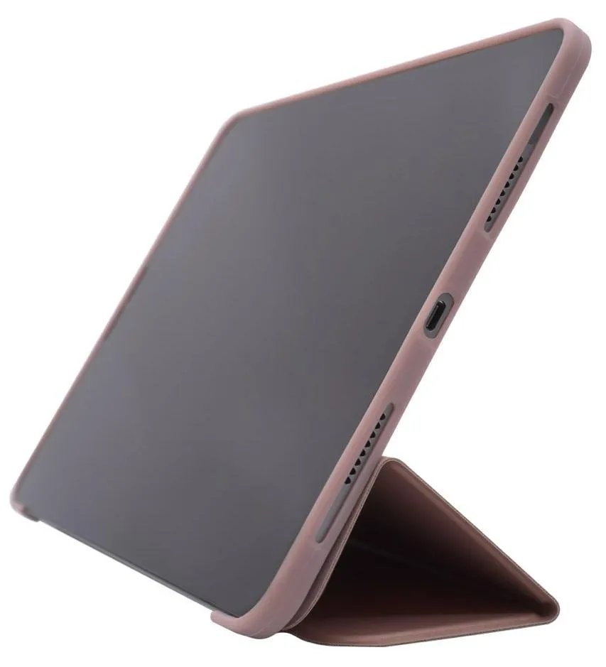 Чехол-книжка для iPad Pro 11 3 загиба без рамки Розовое золото