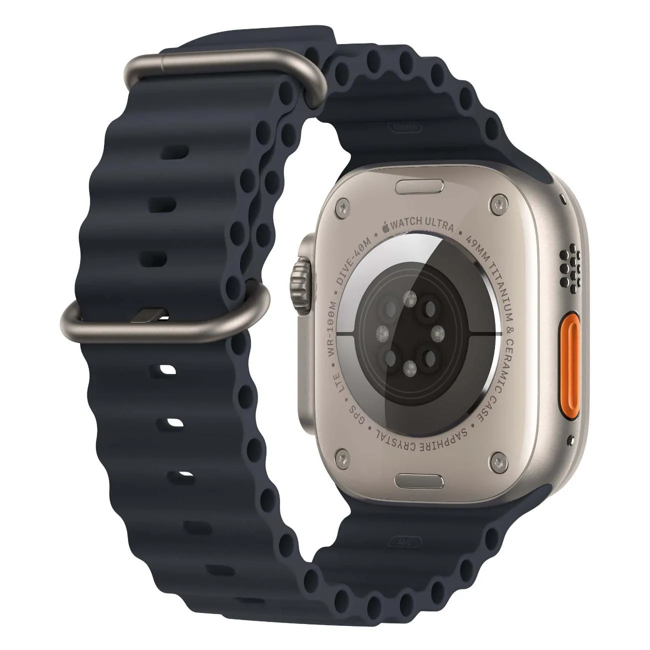 Часы Apple watch Ultra 49mm Titanium Case GPS+Cellular Ocean Band Midnight