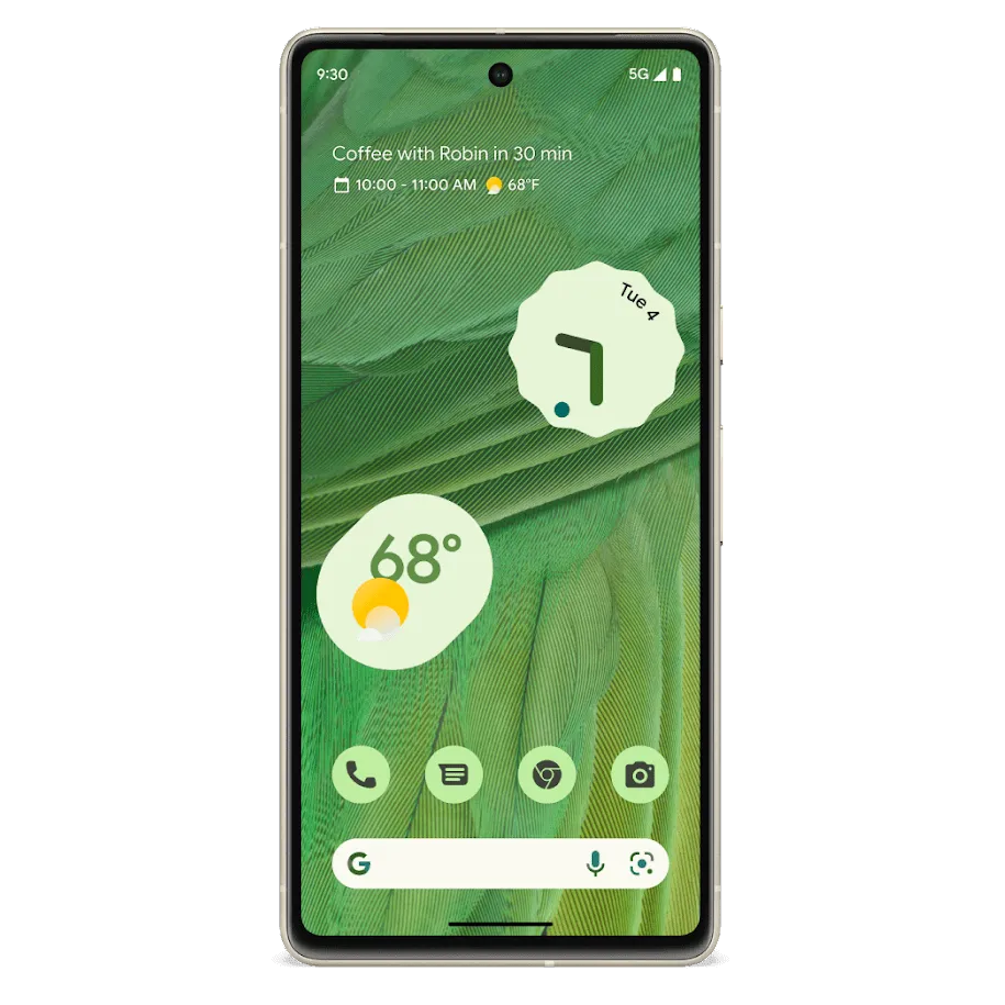 Смартфон Google Pixel 7 8/128GB Lemongrass (USA)