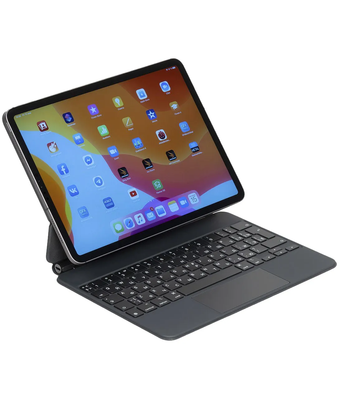 Чехол-клавиатура для iPad 11" Apple Magic Keyboard Black (MXQT2)